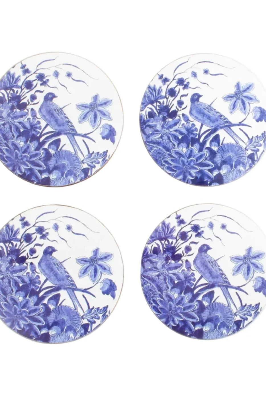 Lasinaluset Delft Blue Bird, Rijksmuseum, 4kpl