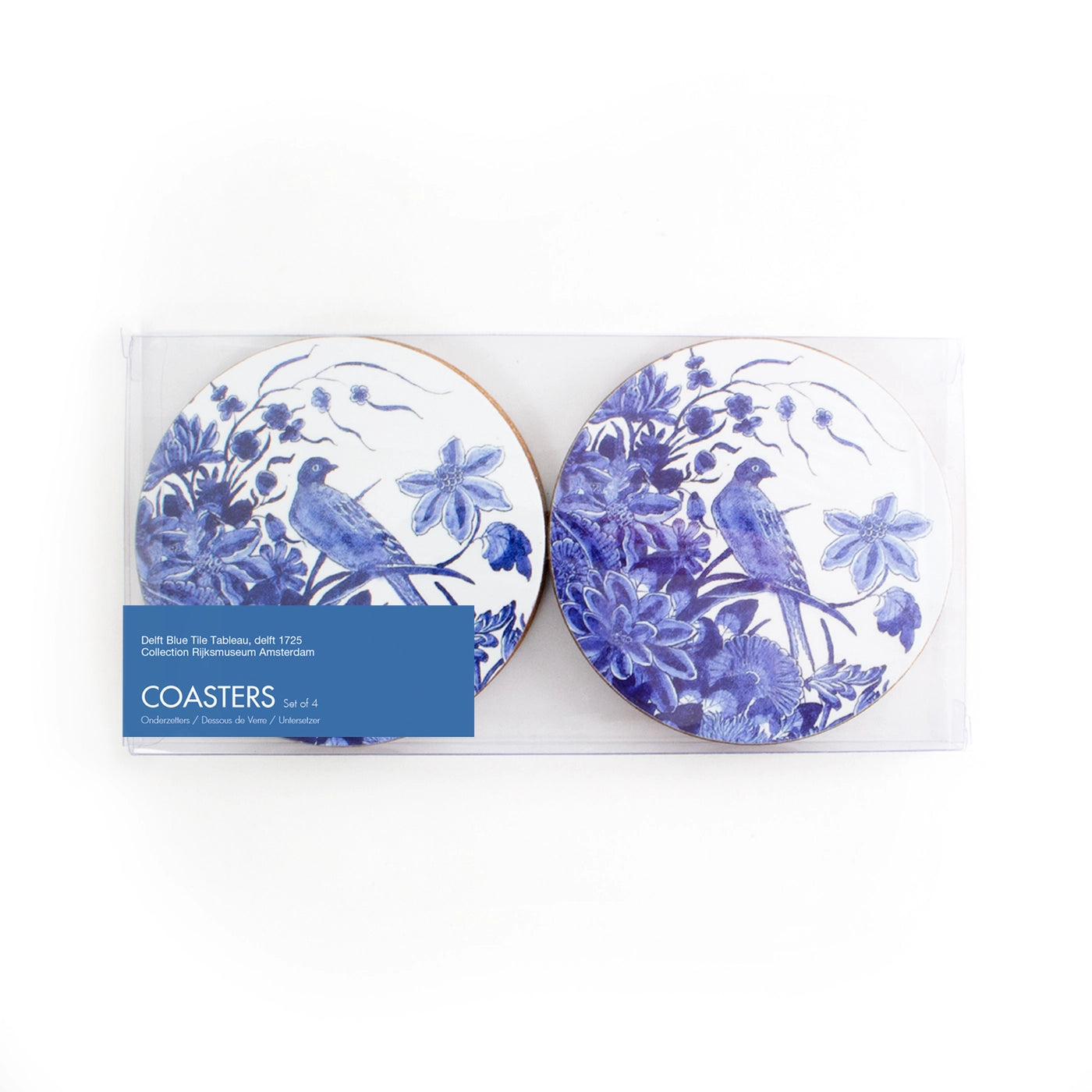 Lasinaluset Delft Blue Bird, Rijksmuseum, 4kpl