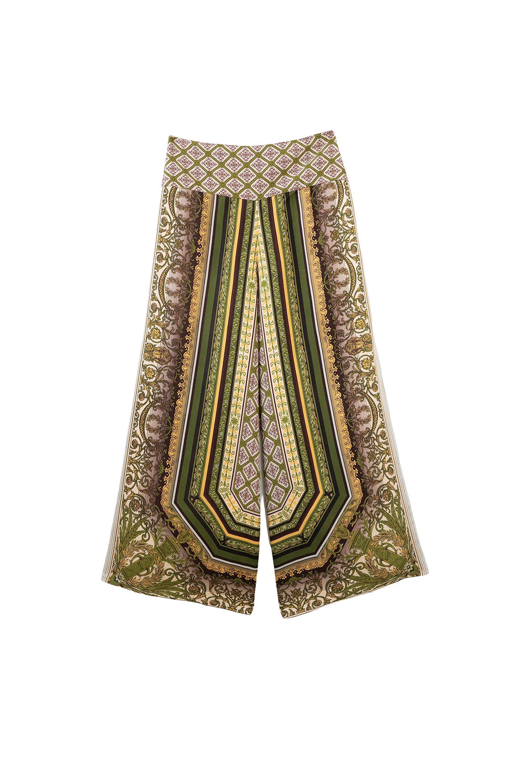 Palazzo Pants, Amulet Green