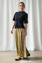 Palazzo Pants, Amulet Green