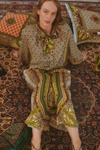 Palazzo Pants, Amulet Green