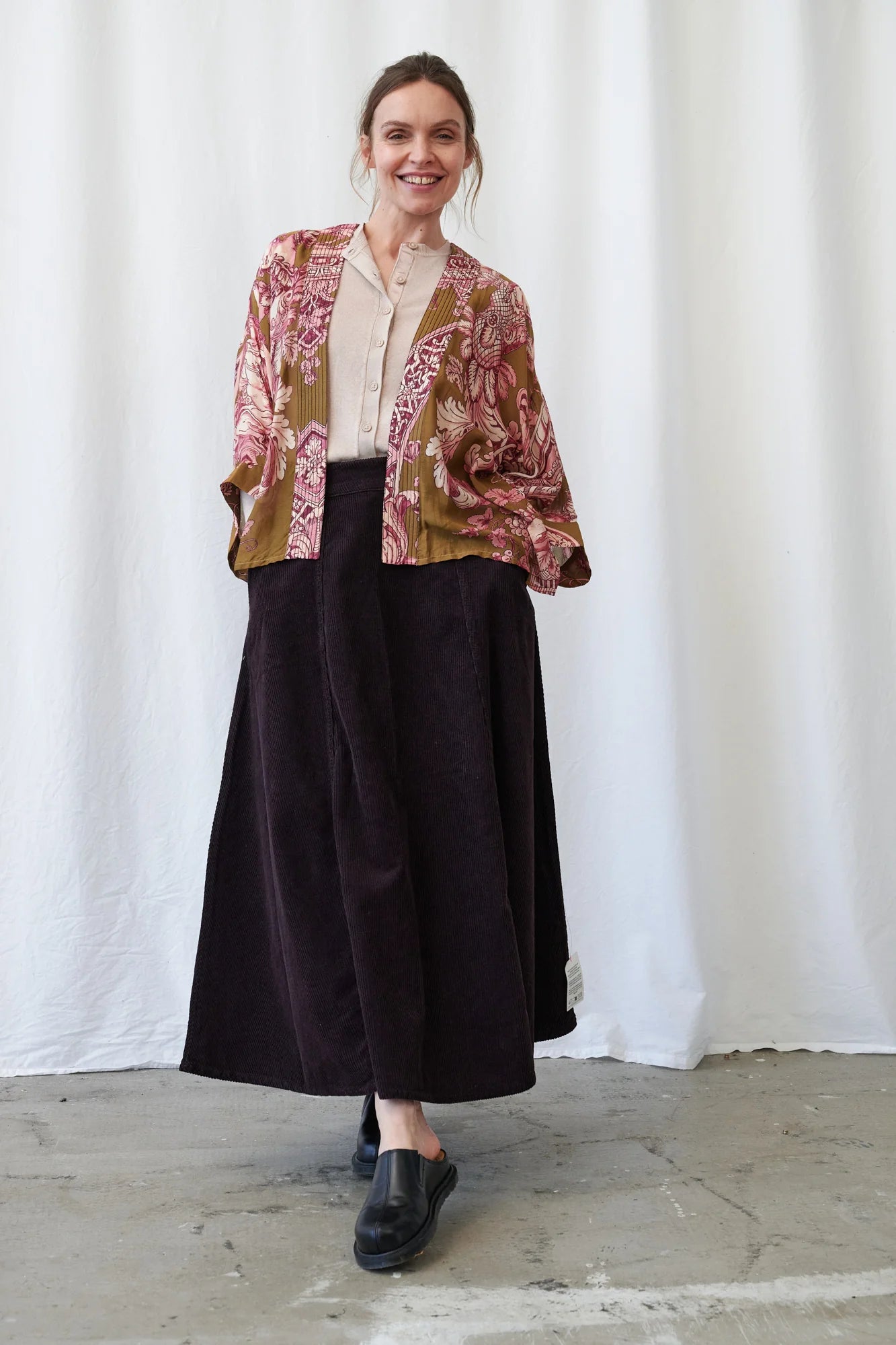 Angels Olive Mini Kimono
