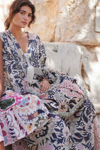 Pinch Pleat Dress, Block Taupe