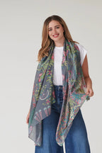 Huivi, Boho Garden Grey