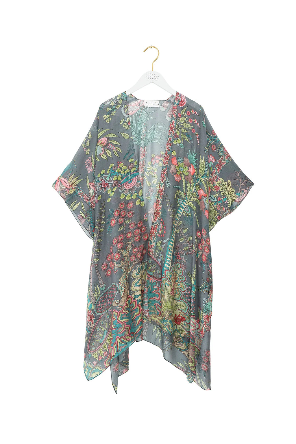 Throwover, Boho Garden Grey