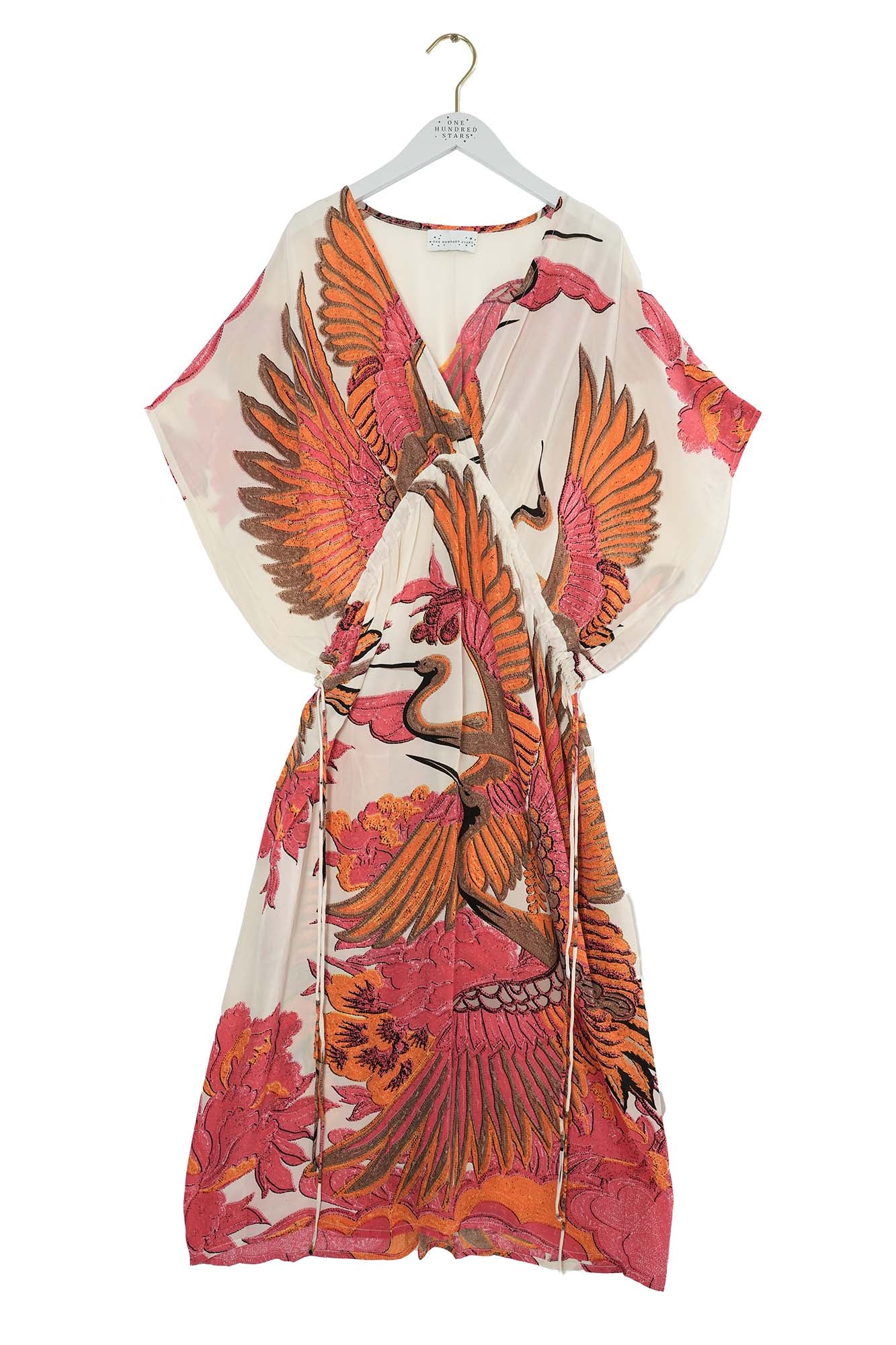 Nauhamekko, Crane Ecru