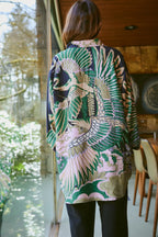 Oversized Shirt, Crane Emerald