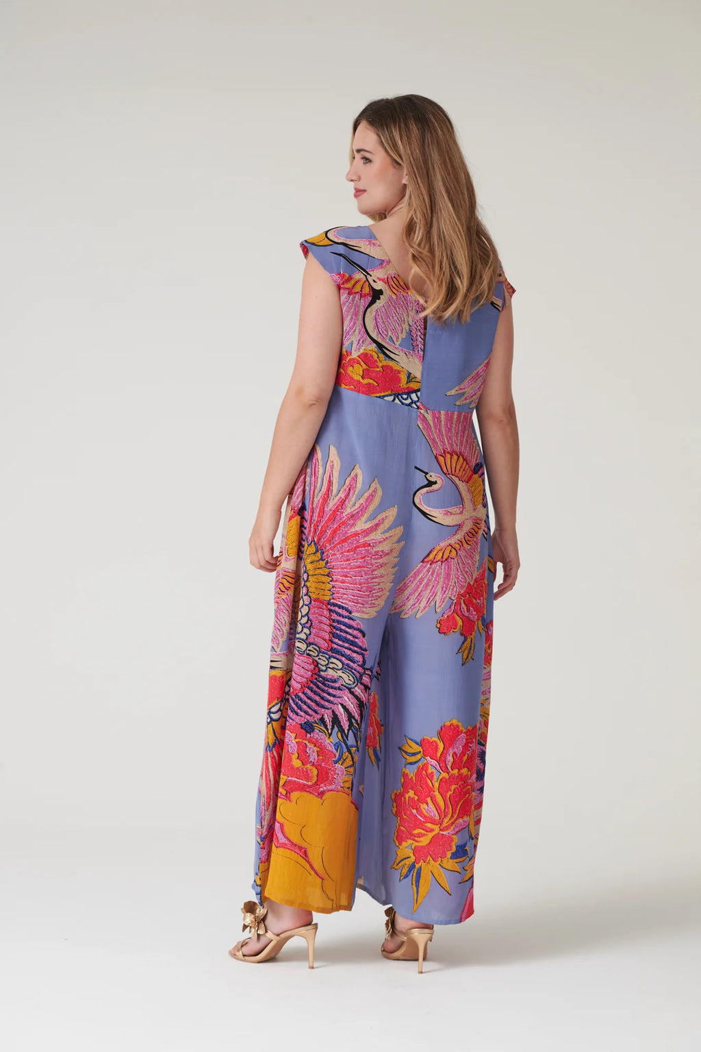 Jumpsuit, Crane Periwinkle