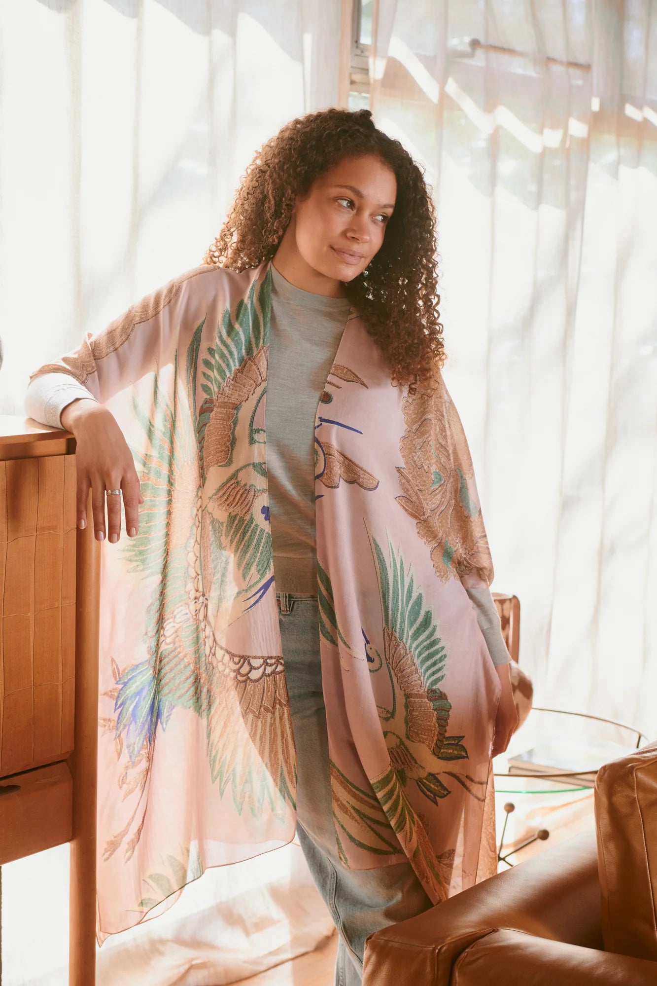 Throwover, Crane Plaster Pink