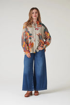 Oversized Shirt, Crane Stone