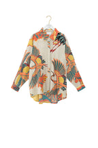 Oversized Shirt, Crane Stone