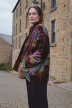 Velvet Pocket Jacket, Crane Brown