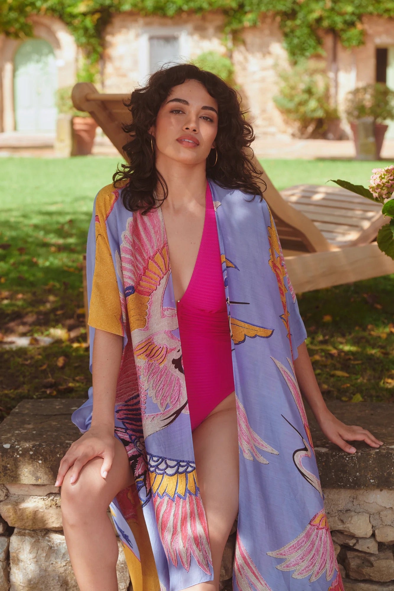 Throwover, Crane Periwinkle