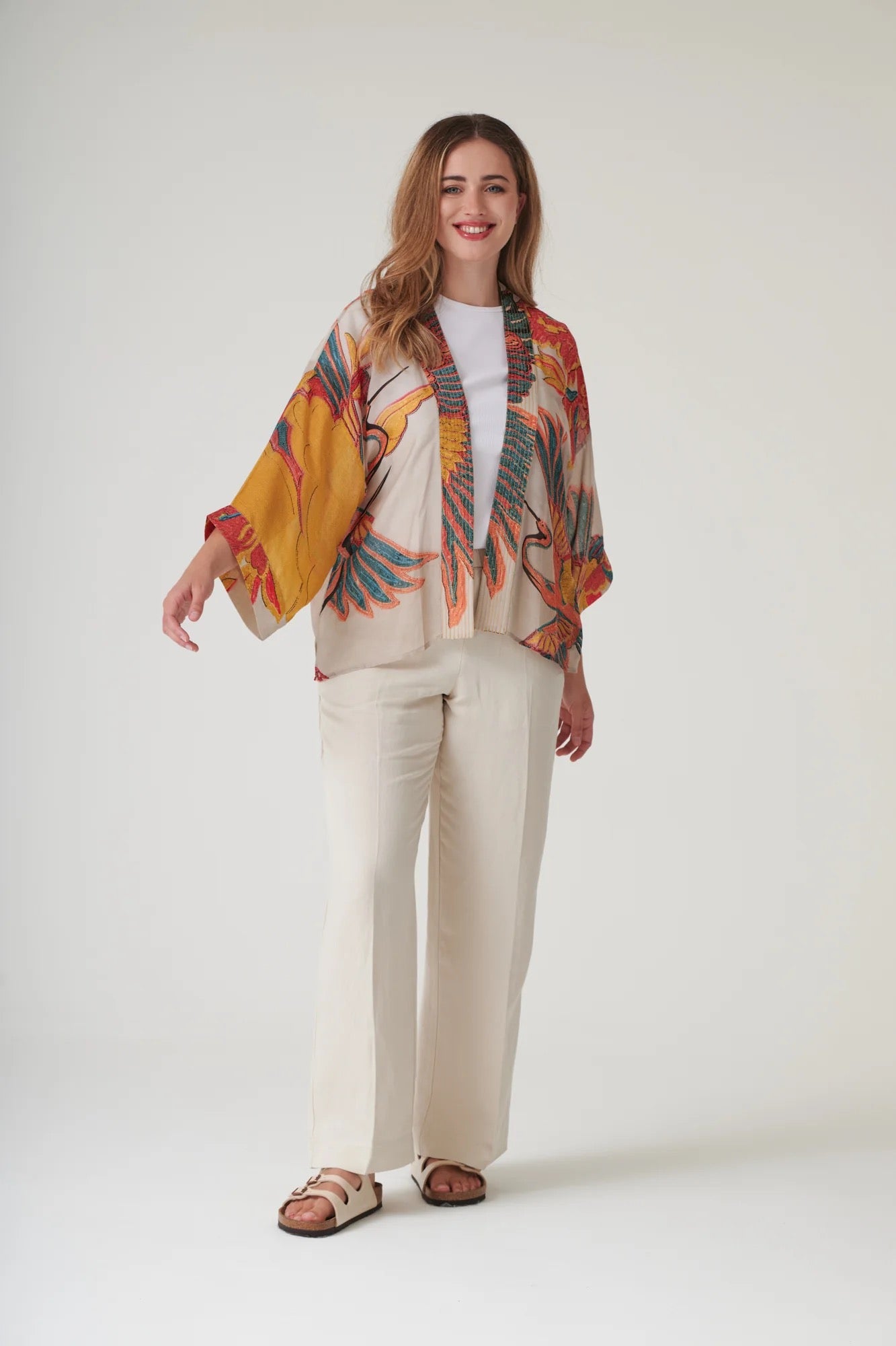 Mini Kimono, Crane Stone