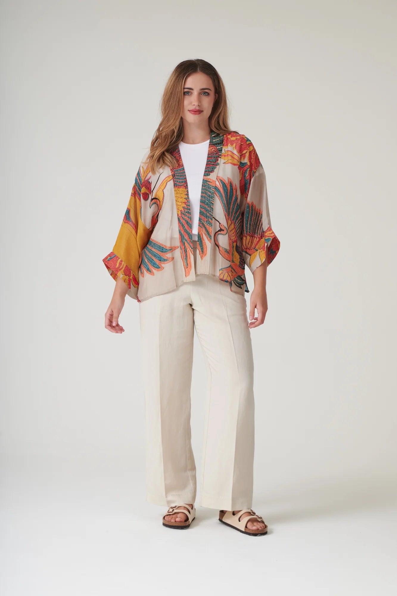 Mini Kimono, Crane Stone