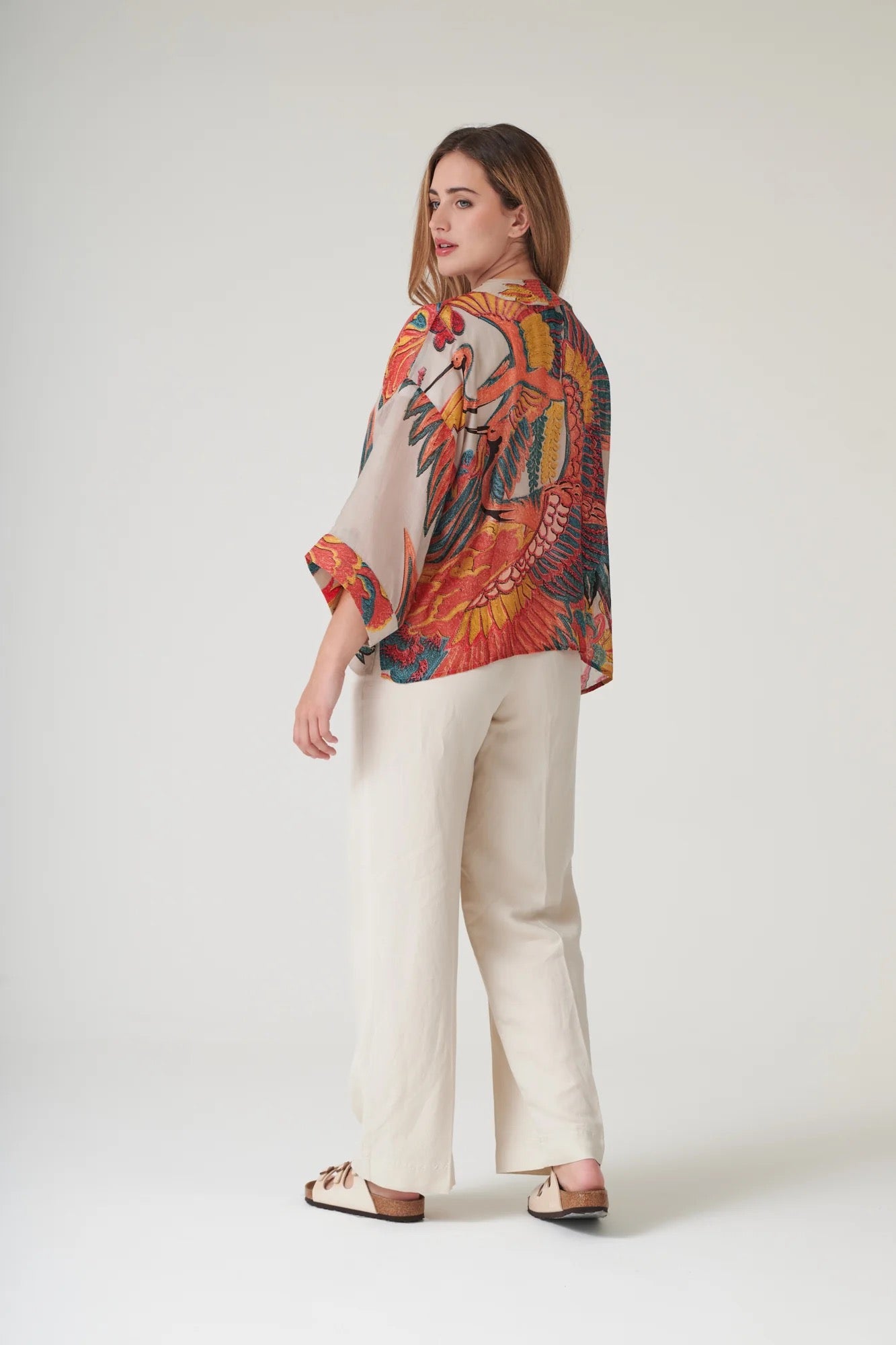 Mini Kimono, Crane Stone