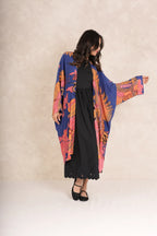 Grande Kimono, Crane Cobalt