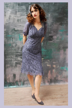 Pitsimekko Eliza, koko 46, Amethyst Flower