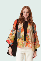Mini Kimono, Fans Scarlet
