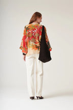 Mini Kimono, Fans Scarlet