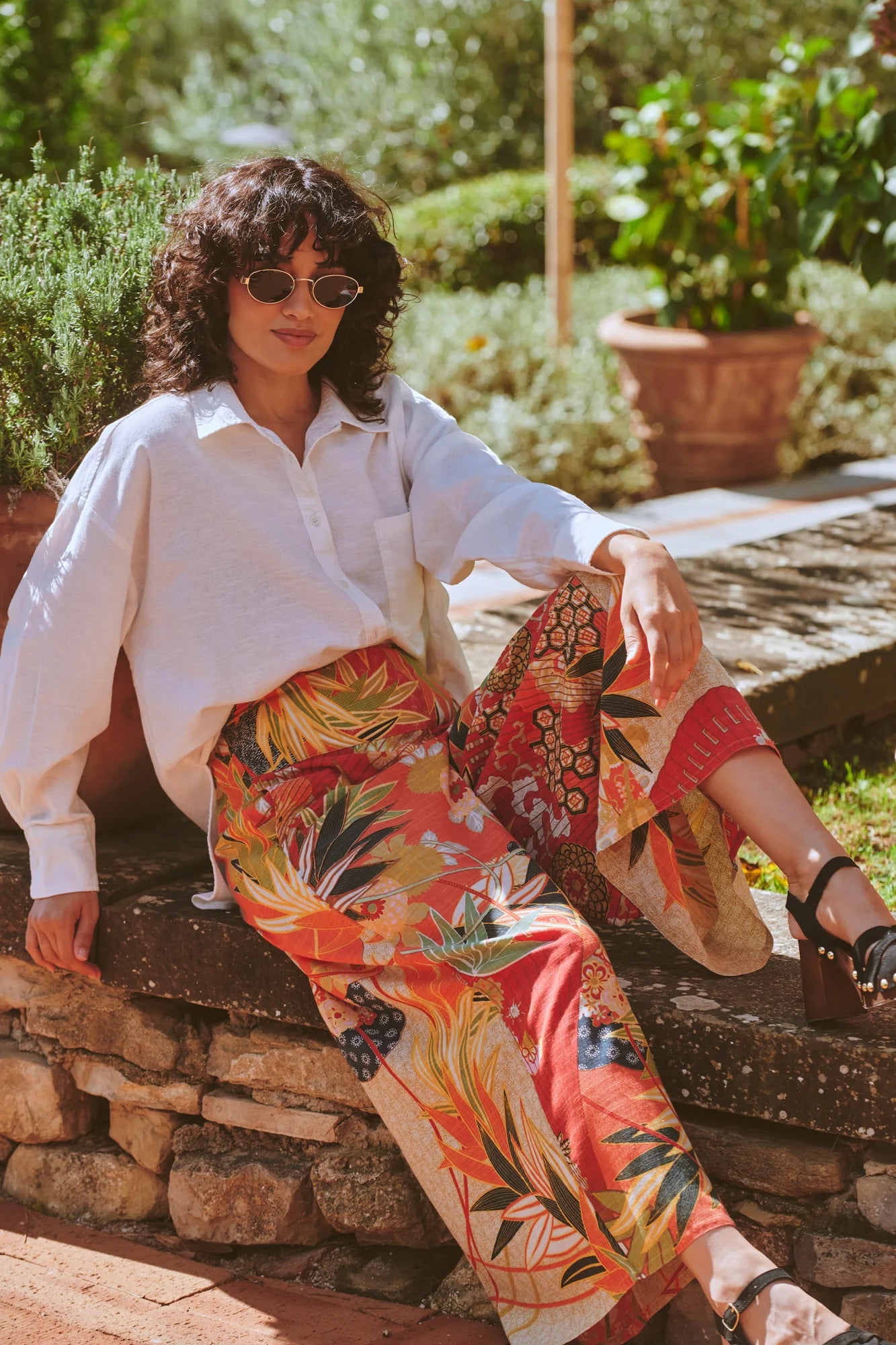 Palazzo Pants, Fans Scarlet