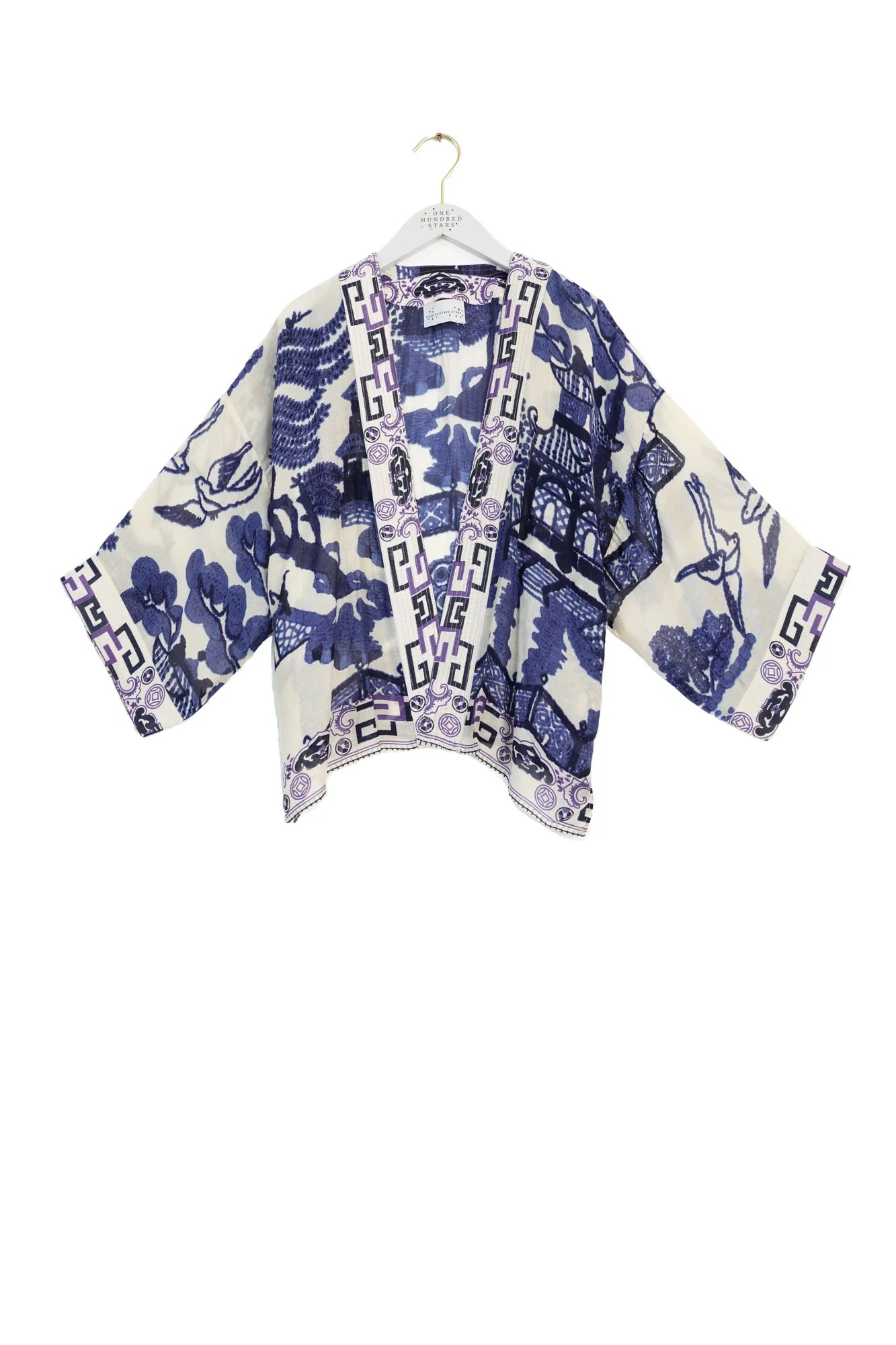 Mini Kimono, Giant Willow Blue