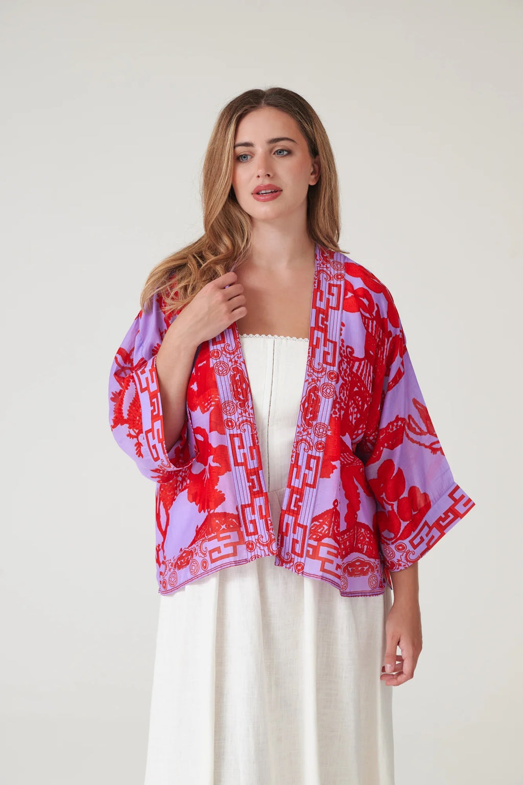 Mini Kimono, Giant Willow Violet
