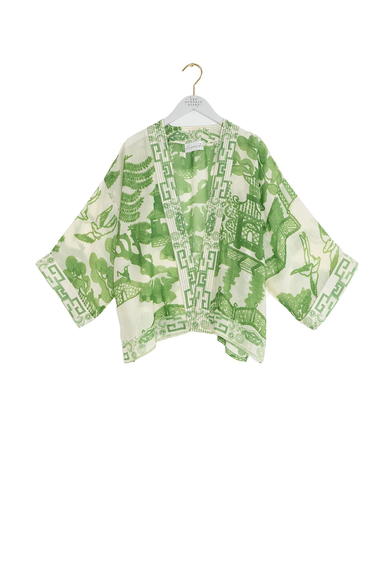 Mini Kimono, Giant Willow Green