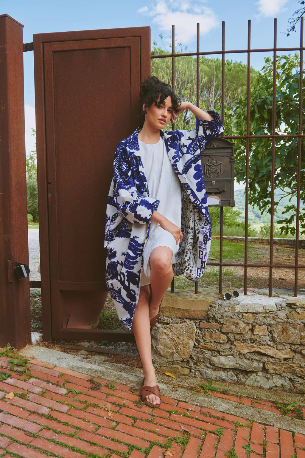 Artisan Coat, Giant Willow Blue