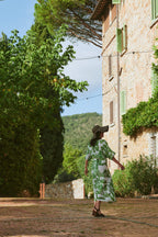 Obi Dress, Giant Willow Green