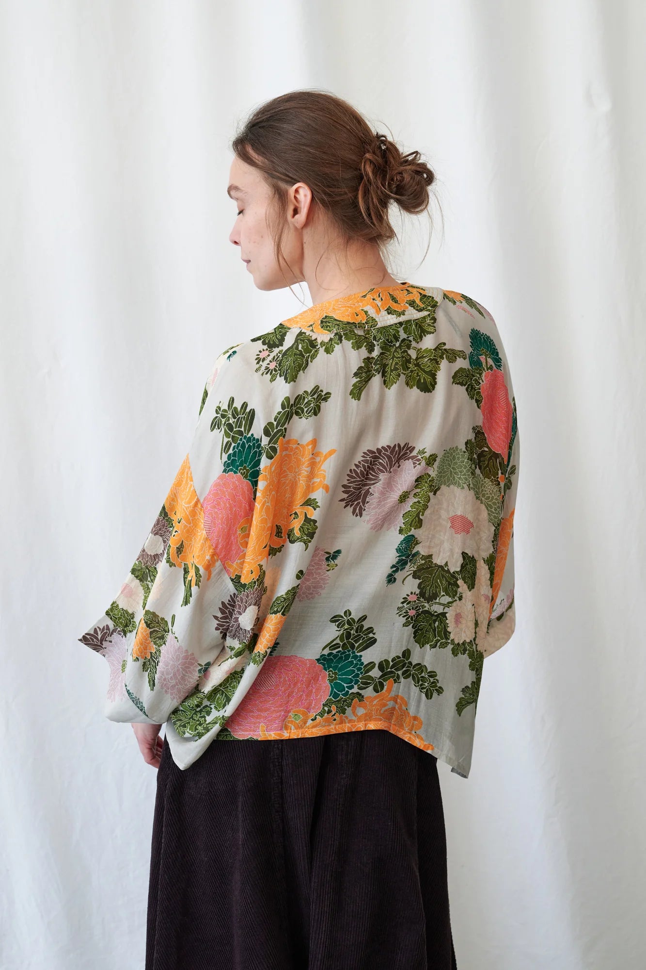 Jacquard Putty Mini Kimono