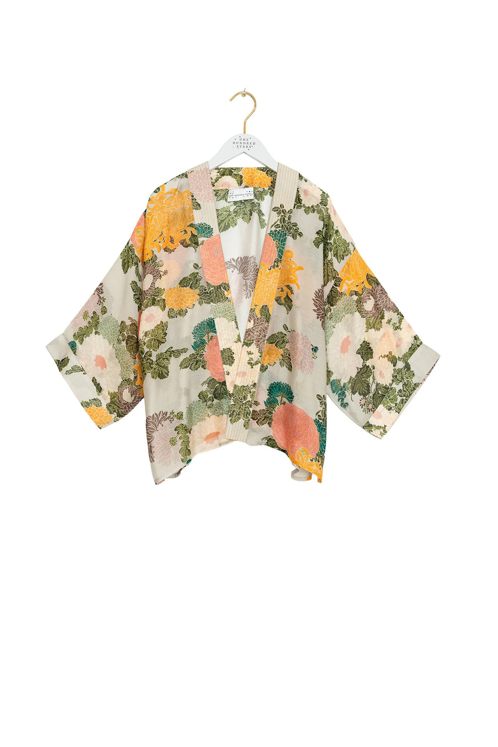 Jacquard Putty Mini Kimono