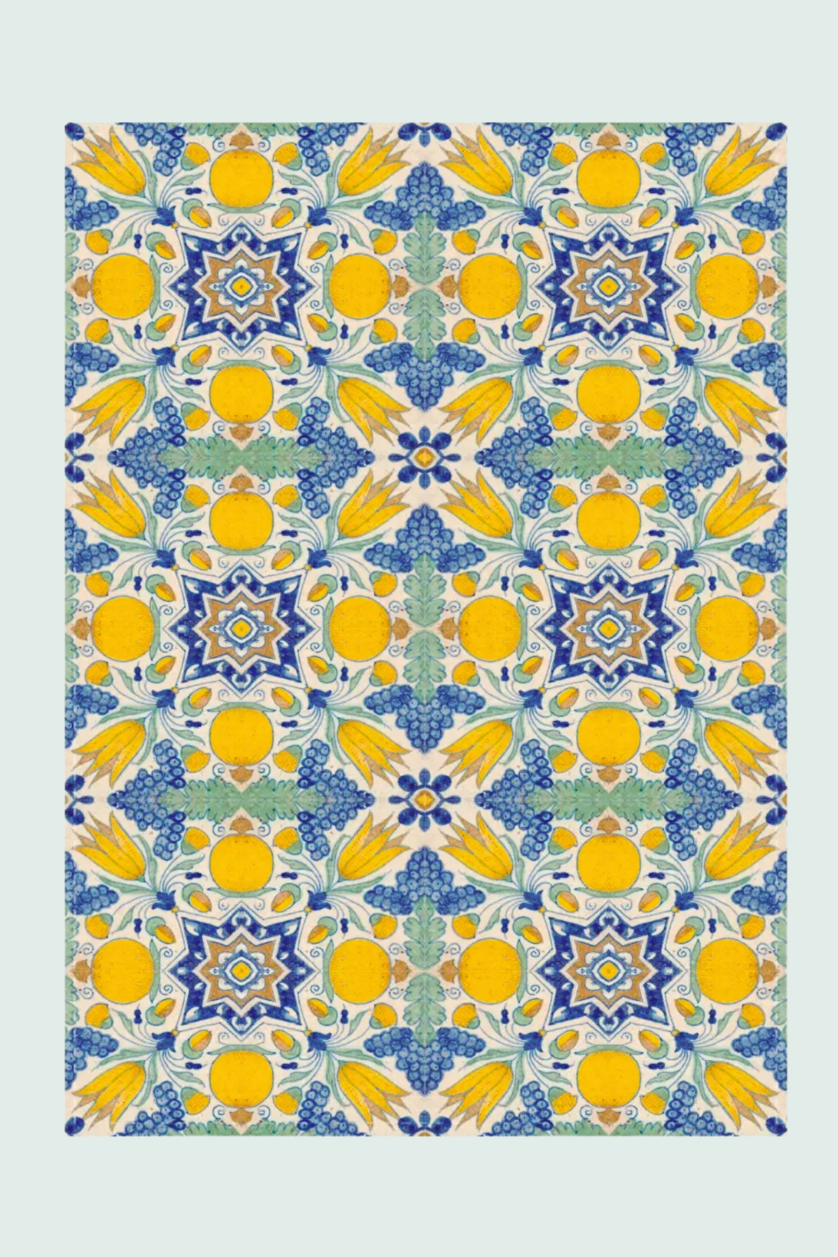 Keittiöpyyhe, Tulip Tile Polychrome