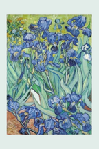 Keittiöpyyhe, Van Gogh Irises