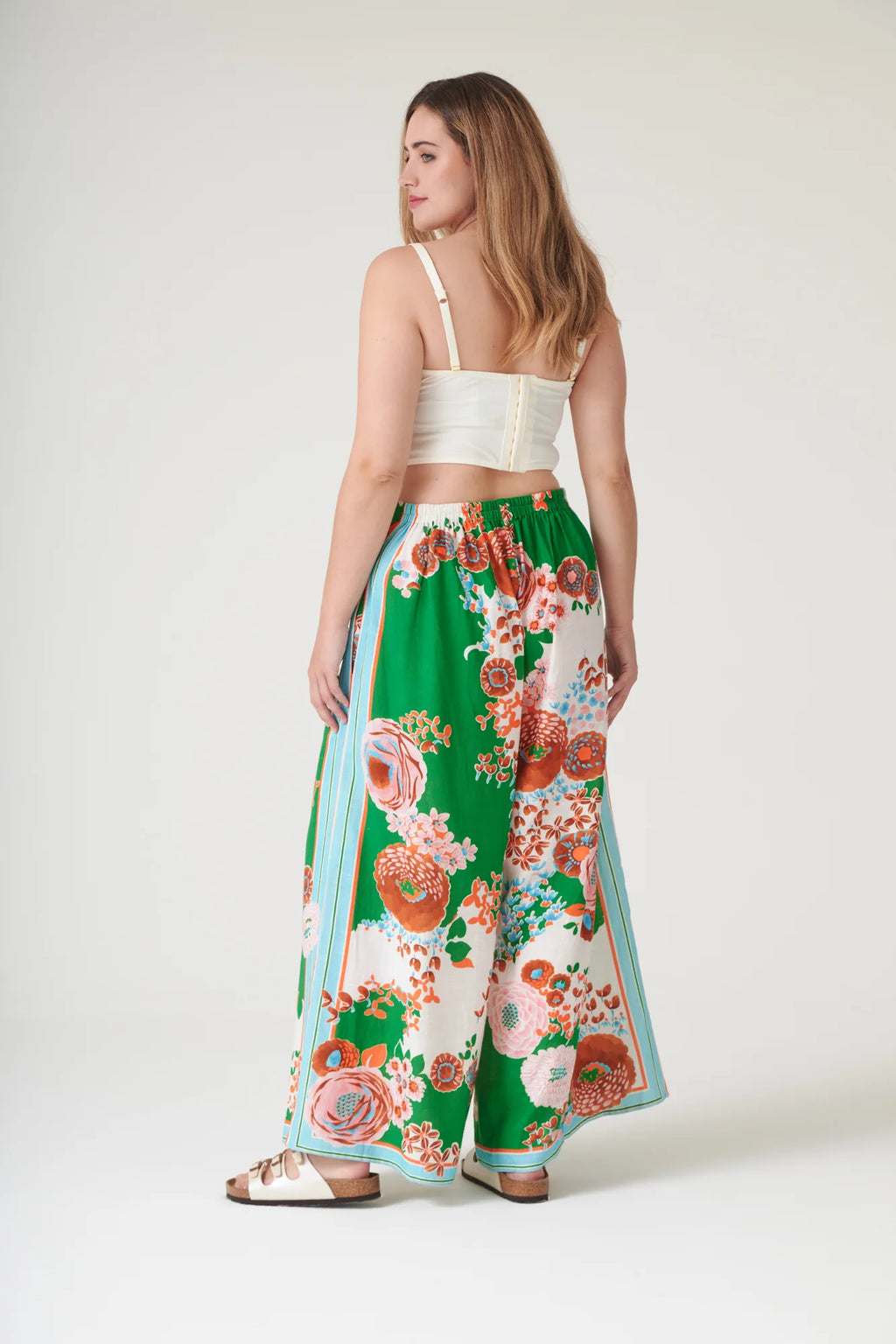 Palazzo Pants, Kitsch Bouquet