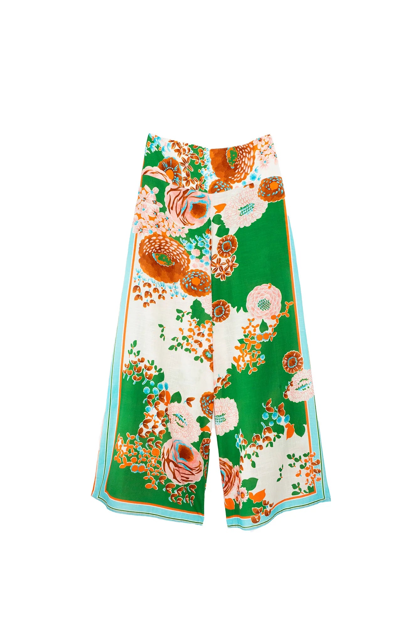 Palazzo Pants, Kitsch Bouquet