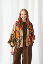 Nasturtium Fawn Mini Kimono