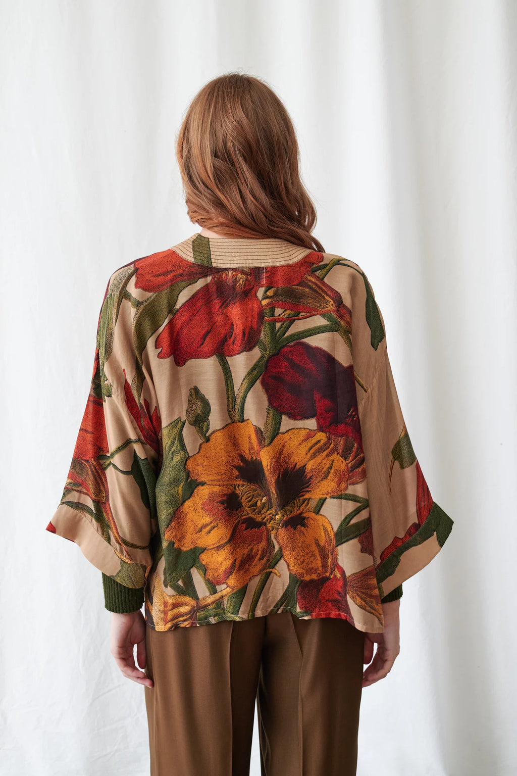 Nasturtium Fawn Mini Kimono