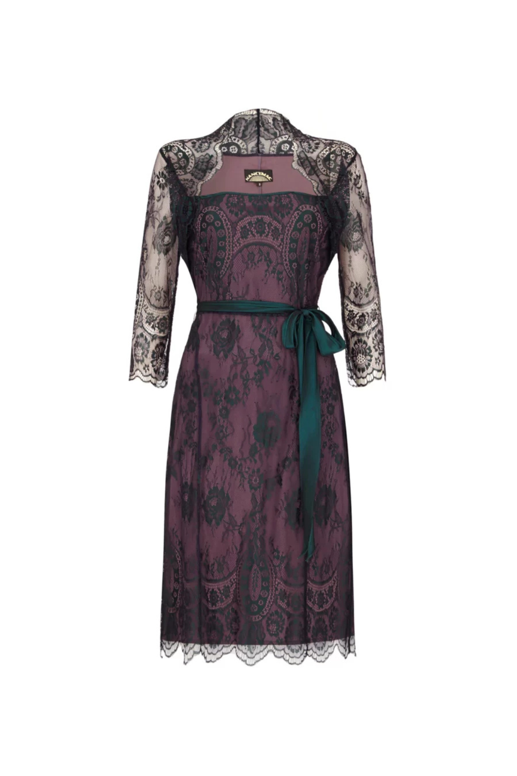 Pitsimekko Olivia, koko 44, Midnight & Currant