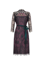 Pitsimekko Olivia, koko 44, Midnight & Currant