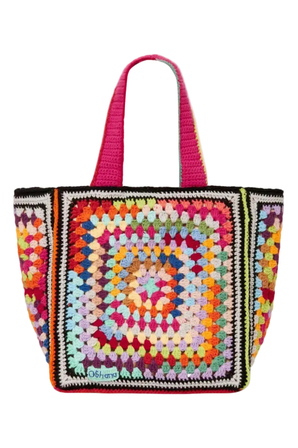 Virkattu Jedda kassi, pinkki, Oshana