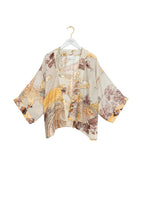 Phoenix Grey Mini Kimono