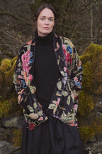 Velvet Pocket Jacket, Primula Black
