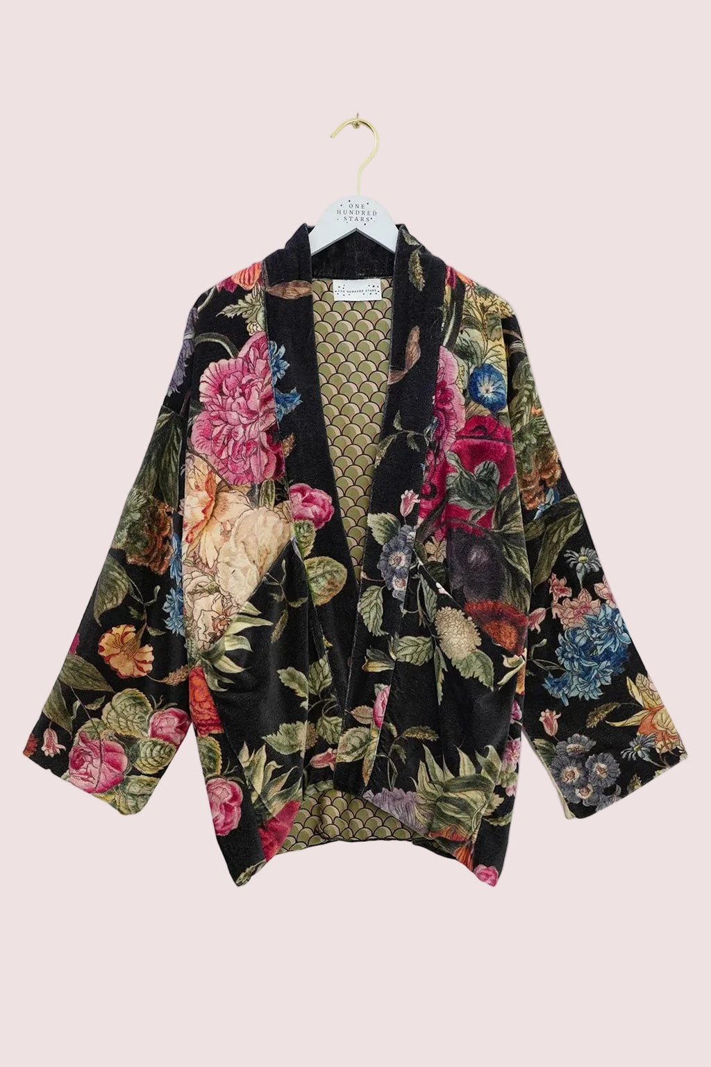 Velvet Pocket Jacket, Primula Black