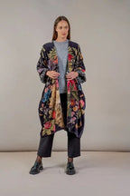 Grande Kimono, Primula Black Velvet