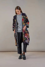 Grande Kimono, Primula Black Velvet