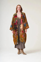 Grande Kimono, Primula Gold Velvet