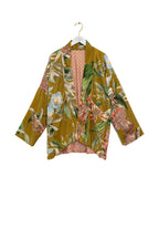 Velvet Pocket Jacket, Rhodoleia Gold