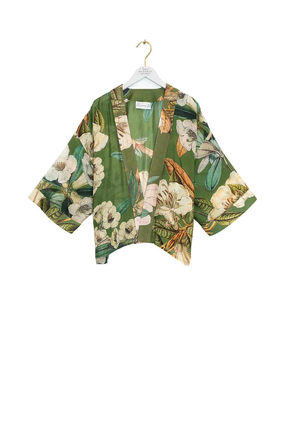 Mini Kimono, Rhodoleia Green