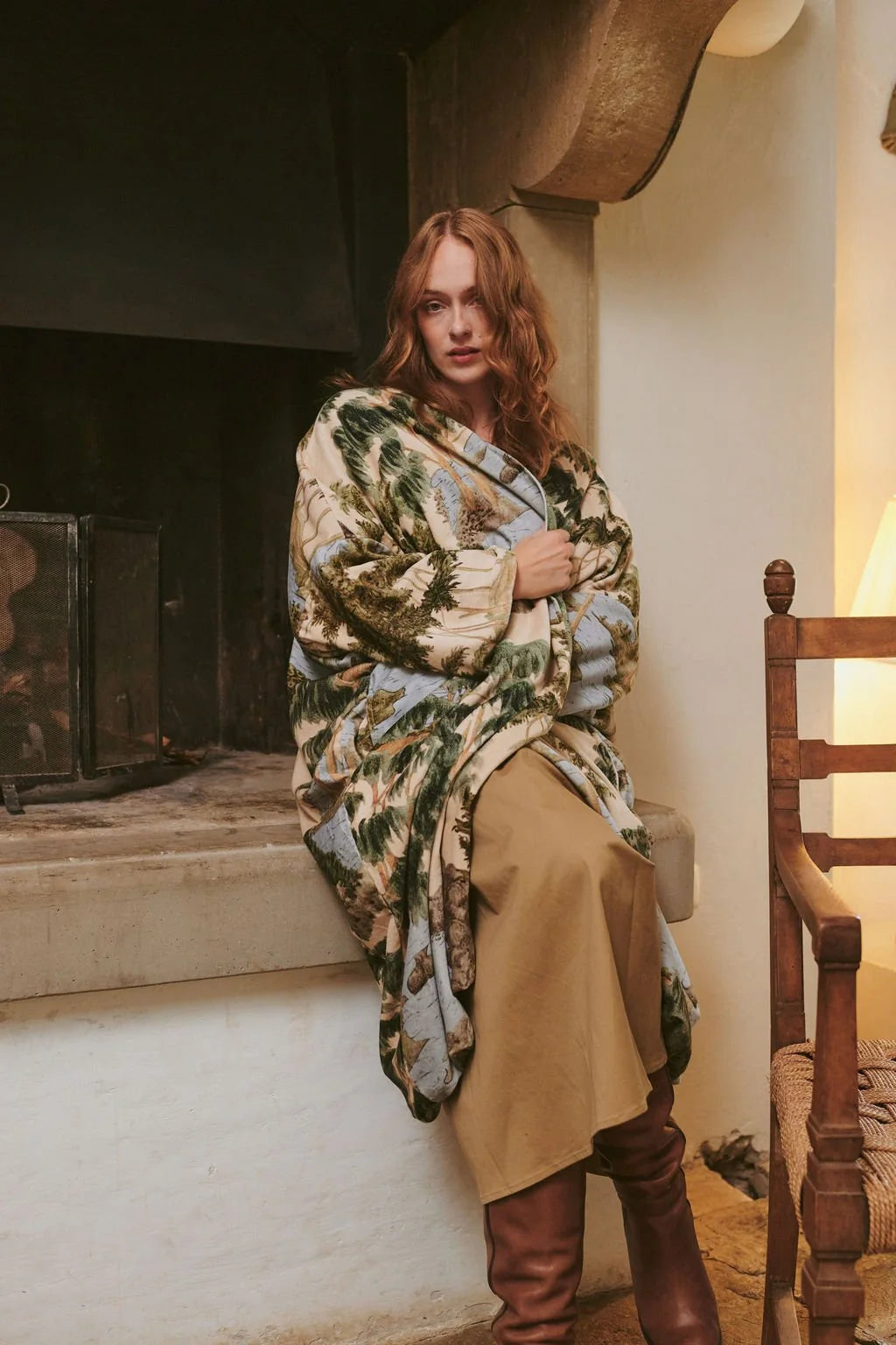 Grande Kimono, Rivers and Trees Natural